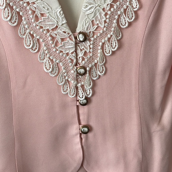 Vintage 90’s! Size 11/12 Skirtsuit - Picture 3 of 10